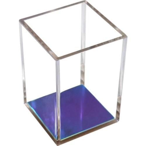 Transparent Cosmetic Brush Transparent Pen Holder Ornaments Acrylic Simple Storage Office Stationery