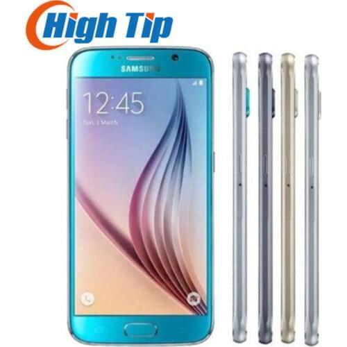 Samsung Galaxy S6 G920F S6 Edge G925F G925P Original Unlocked Mobile Phone Octa Core 32GB ROM 16MP 5.1" Android Refurbished