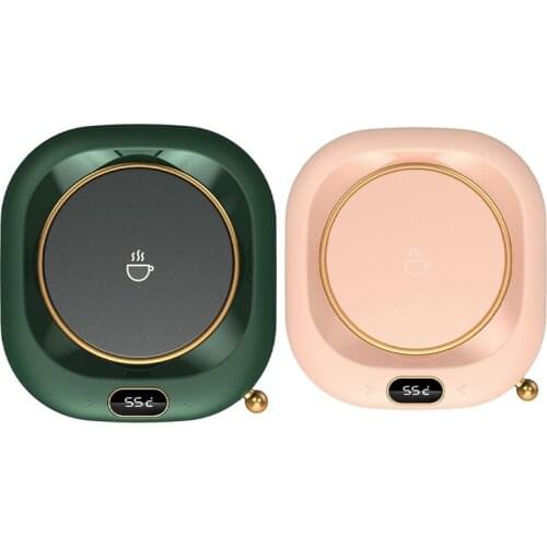Smart Coffee Warmer 55 Degree Constant Temperature Coaster For Home Office Desk Milk Coffee Mug Warme