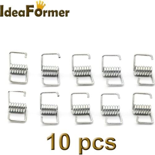 10pcs Spring 3D Printer Reprap GT2 2GT Timing Belt Locking Torsion Spring Prusa i3 Accessories