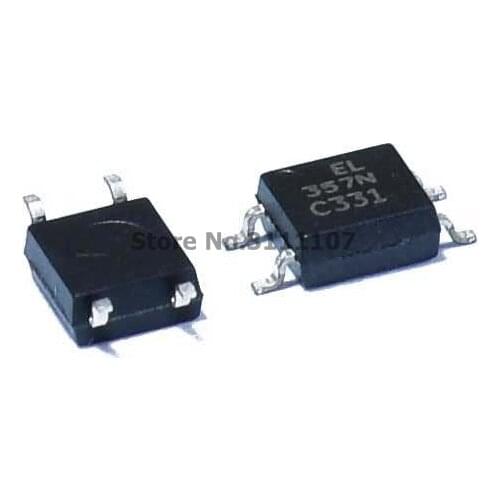 100PCS/LOT EL357N EL357N-C SMD SOP-4 Optocoupler EL357N(C) (TA)-G