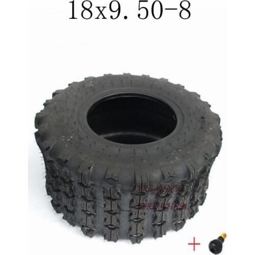 18X9.50-8 inch thick vacuum off-road tire 240/50-8 motorcycle tyre ATV GOKART 110cc 150cc Quadwheel