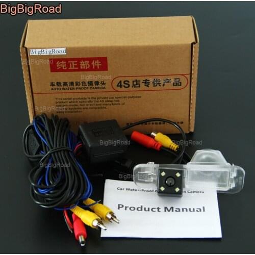BigBigRoad Car Rear View Reverse Camera with Filter For KIA Rio K2 Sedan 2007 2008 2009 2010 2011 2012 2013 2014 2015 2016 2017