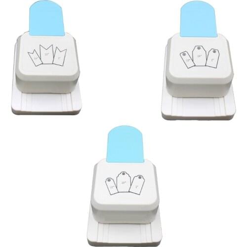 Paper Punch 3 in 1 Corner Cutter Label Punch for Scrapbooking Card Making Paper Craft Suitable for Home Office School