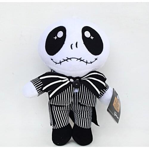 25/40cm The Nightmare Before Christmas Jack Skellington Plush Toy Skull Jake Plush Stuffed Toys Doll for Kids Children Gifts