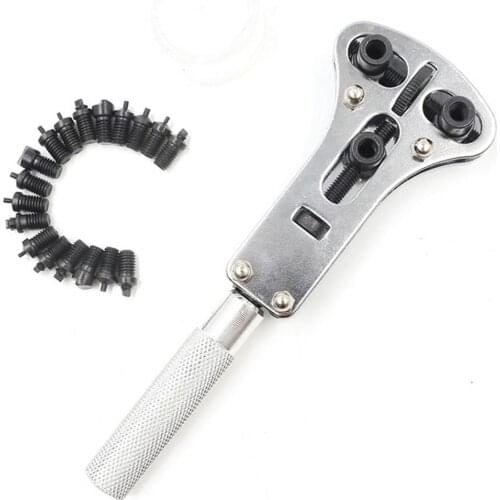 Watch Repair Tool Waterproof Screw Adjustable Case Back Remover Opener Wrench