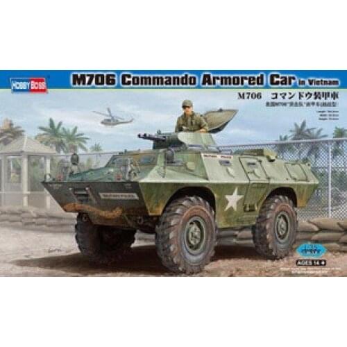 Hobbyboss 82418 1/35 M706 Commando Car in Vietnam Model Kit