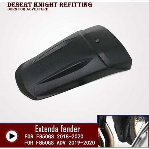 Motorcycle Black Front Mudguard Extender Fender Splash Extension Pad For BMW F 850GS F850gs Adventure ADV 2019 2020