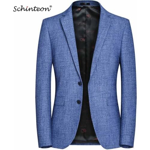 Top Quality 2020 New Men Casual Business Blazer Jacket Slim Outwear Suit Young Clothing Party M-4XL XT8107