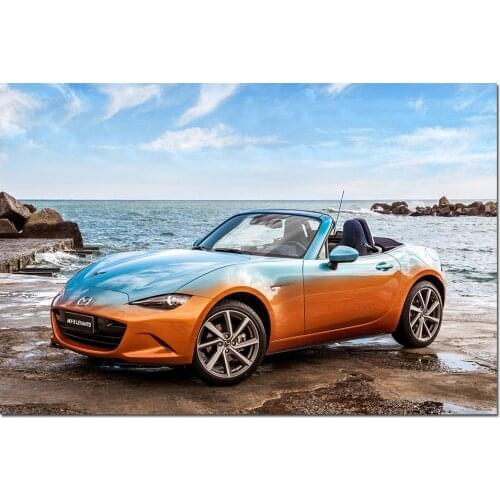 Wall Art Posters and Prints Mazda MX-5 Levanto Car Modern Canvas Paintings for Living Room Decor