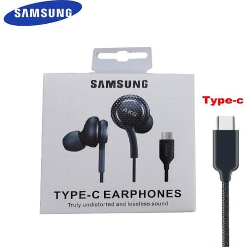 Samsung Earphones EO IG955 AKG Headset In-ear Type C With Mic Wired For Galaxy S20 Note 10 Plus S20 Note 20 Ultra S20+/Note 10