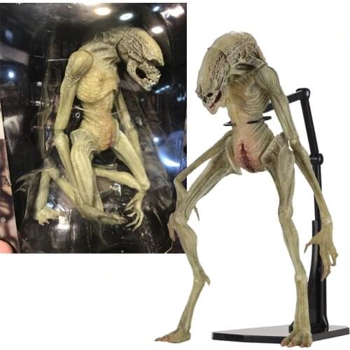 NECA Alien Vs Predator Figure Alien Resurrection Delune Newborn Action Figure Toy Doll Gift