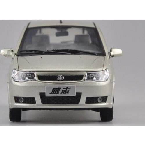 Original factory authentic 1:18 Tianjin FAW TJFAW Vizhi 2008 version diecast car model for toys, gift, collection