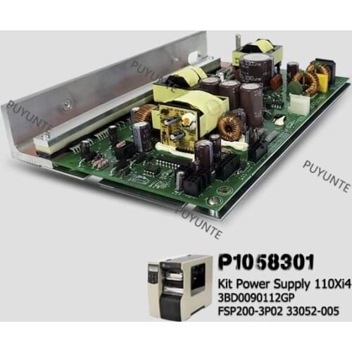 Original power board for Zebra 110Xi4 /105SL+ Plus printer Kit Power Supply P/N: P1058301