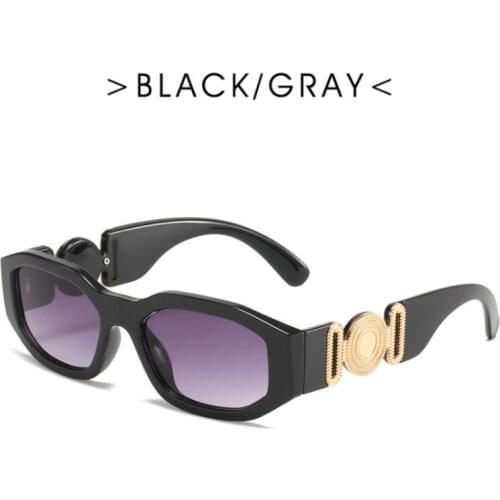 Plastic Retro Square Sunglasses Women Brand Vintage Travel Small Polygon Sun Glasses For Female Oculos Lunette De Soleil Fem