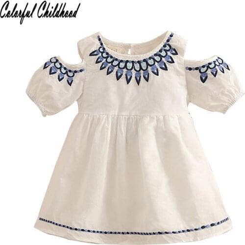 Baby girl Dress toddler girls dresses style infant blouse hot sale pretty girl clothes Summer flower style dress low price 2-10y