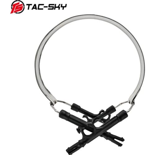 TAC-SKY portable headband hoop bracket for military tactical shooting peltor microphone headset replacement headband hoop