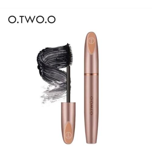 O.TWO.O 3D Silk Fiber Mascara Lengthening Waterproof Long Lasting Curling Thick Mascara Long Eyelashes Extension Make Up T1508