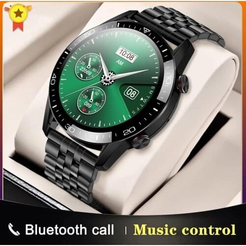 2021 Smart Watch Men smartwatch LED Full Touch Screen For Android iOS Heart Rate Blood Pressure Monitor Waterproof Fitness Watch