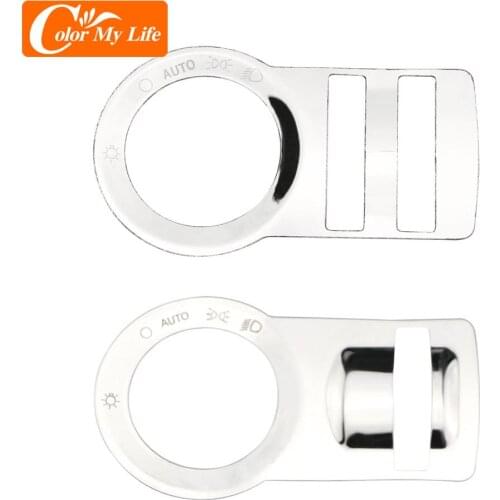 Car Styling Stainless Steel Headlight Switch Decoration Sticker Trim for Chevrolet Malibu Cruze Trax for Opel Mokka ASTRA J