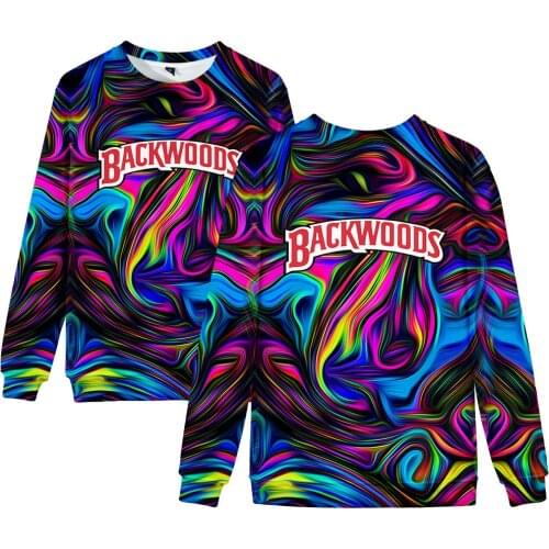 Backwoods 3D Print T Shirt Women Men Boys Girls Harajuku Round Neck Short Sleeve