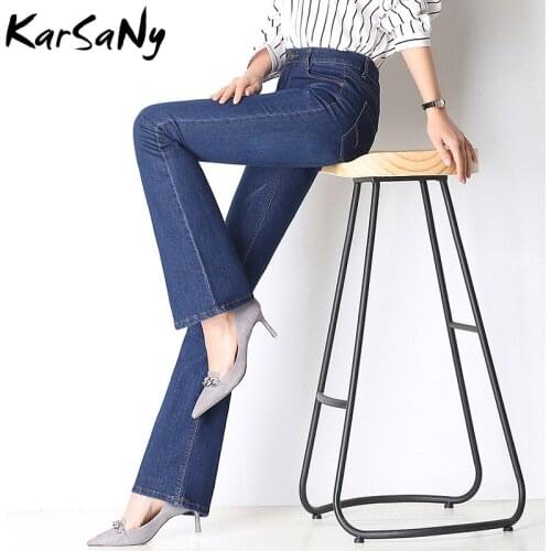 KarSaNy Women's Flared Jeans