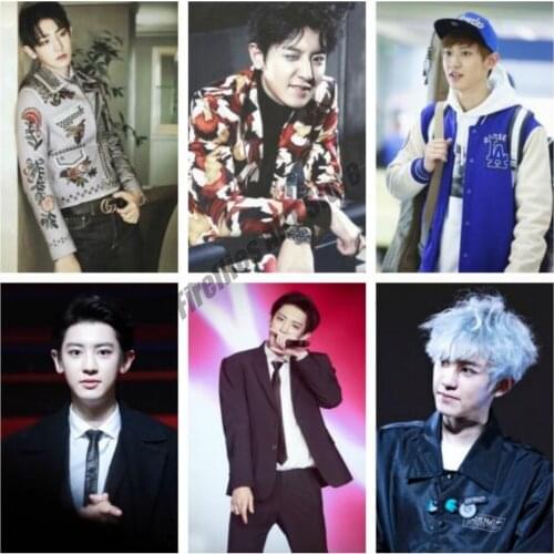 Canvas Painting Park Chanyeol EXO Korean Star Singer Wall Art Home Decoration Posters and Prints Pictures Living Room Decor