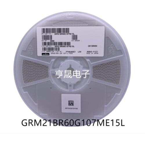 GRM21BE70G226ME51L SMD MLCC 0805 22uF(226) ±20% 4V Ceramic Capacitor GRM21BR60G107ME15L SMD MLCC 0805 100uF(107) ±20% 4V