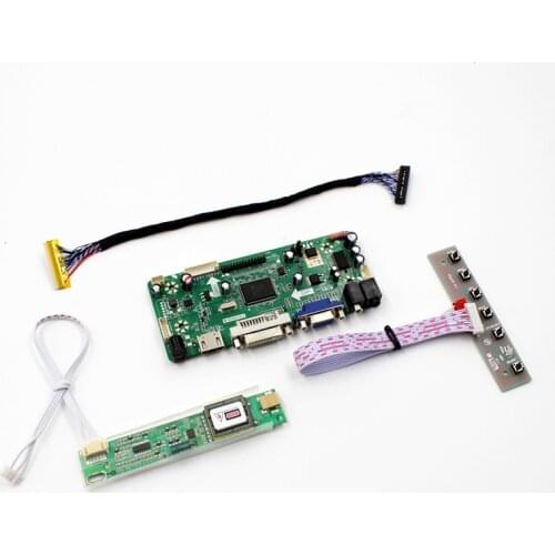 M.NT68676.2A for 15.4inch 1400x900 LP154WP1 Universal HDMI-compatible VGA DVI Audio LCD Controller Board Monitor Kit Easy DIY