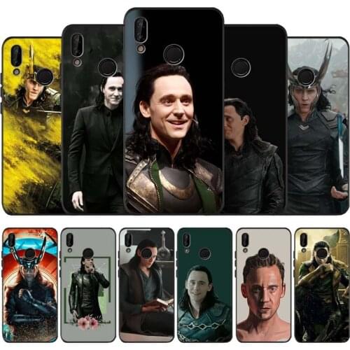 Rocky black soft Phone Case for huawei P40 P30 P20 P10 Pro lite P9 Lite nova 4E 6SE Psmart 2019 Y6 9 Prime