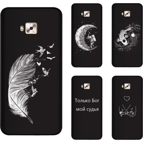 Soft Silicone TPU 5.5inch For Asus Zenfone 4 Selfie Pro ZD552KL Case Cover Painting Matte Phone Cases For Asus ZD552KL Funda