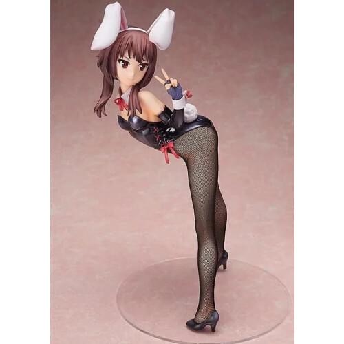 NEW Anime kono subarashii sekai ni shukufuku o Megumin bunny girl PVC Action figure collectible model toys gift