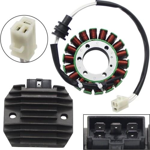 Motorcycle Voltage Regulator Rectifier+Ignition Magneto Stator Coil For Yamaha YZF R6 Champion Limited 4JH-81960-01 5EB-81410-00