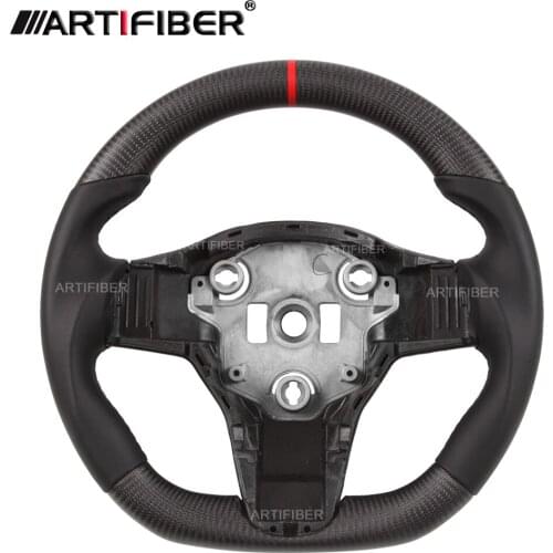 Carbon Fiber Steering Wheel for Tesla Model 3 Model Y