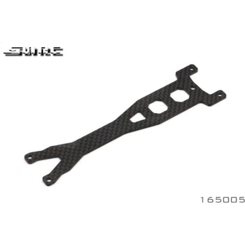 SNRC DK4 165005 REAR UPPER DECK, GRAPHITE 3 HOLES 131 * 3.0 MM (1)