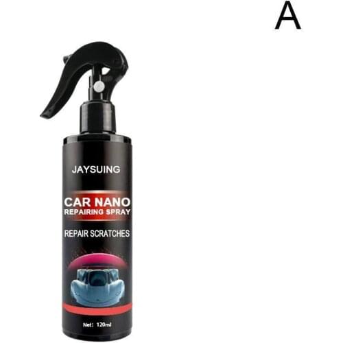 Car Nano Scratch Removal Repair Spray Hydrophobic Auto Repellent Repair Remover Coating Polish Liquid Agent tool Paint C5S0