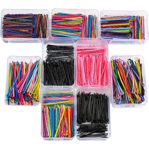 50Pcs/Set Black Color Hairpins For Women Hair Clip Lady Bobby Pins Invisible Wave Hairgrip Barrette Hairclip Hair Clips Accessor