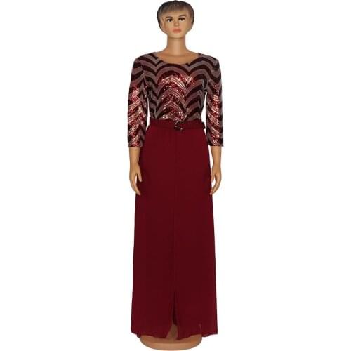 2021 Women Muslim Jumpsuits Beading Long Sleeve Black Red Elegant Women Islamic Clothing Wide Leg Long Jumpsuits Rompers
