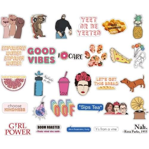 30pcs/1lot Stickers Friends TV Show Funny Kids Toy Sticker For DIY Phone Luggage Laptop Motorcycle Waterproof For Kids Gifts F4