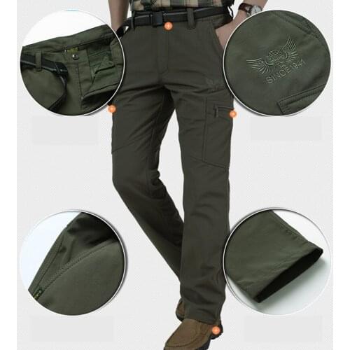 ASSTSERIES MILITARE Men's Fleece Pants