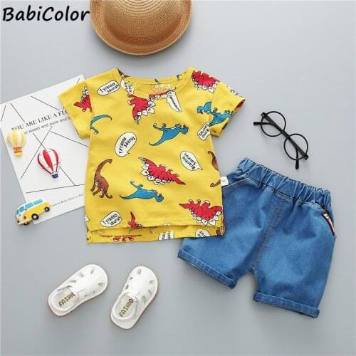 BibiCola Baby Boys Clothes Set Summer Toddler Stripped T Shirt Shorts Boys Outfit Sport Suit Children Clothing Set 1 2 3 4 Years