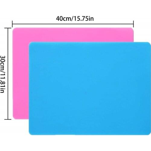 Large Silicone Sheet for Crafts Jewelry Casting Moulds Mat Premium Silicone Mat Multipurpose Mat Nonstick Nonskid Heat-Resistant