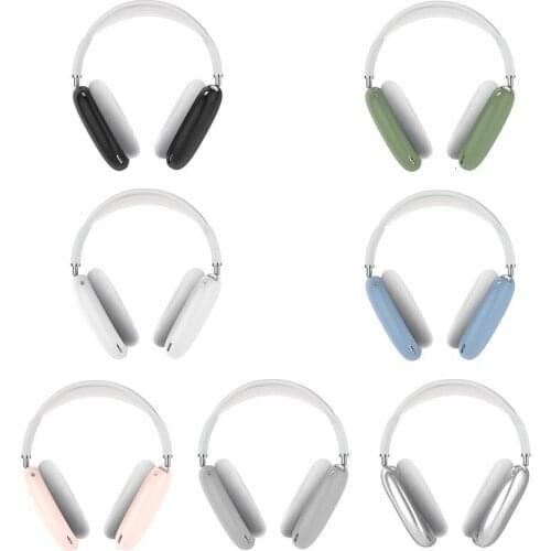 For Airpods Max Case Ultra-Thin Solid Color Soft Silicone Earphone Protective Cover For Airpods Max Accessories Anti-fall Funda