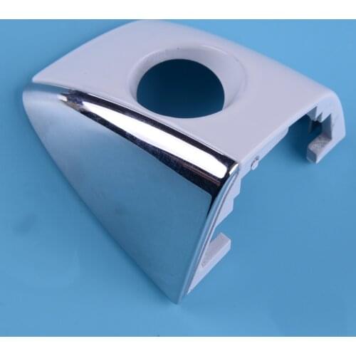 CITALL 4H1837879 Car ABS Front Left Door Handle Key Hole Cover Trim Cap Fit for Audi A6 A7 A8 2014 LHD