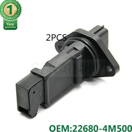 Set 2 4p 5p MAF Mass Air Flow Sensor Meter 1.8L 2.0L 2.2L 2.5L 3.0L 22680-4M500/22680-AD201/22680-AD200/22680-AA290/ for nissan