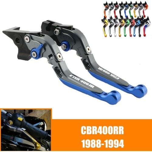 For HONDA CBR 400RR CBR400RR NC23 NC29 NC35 1988 1989 1990 1991-1994 CNC Motorcycle Adjustable Brake Clutch Lever Levers Folding