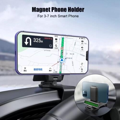 Magnetic Holder For Phone Mobile Phone Fixed Bracket For Toyota Corolla Rav4 Camry Prado Avensis Yaris Hilux Prius Land Cruiser
