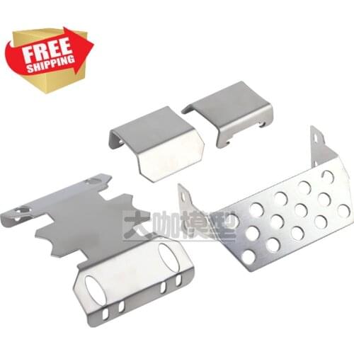 RC Parts crawler AXIAL SCX10II 90046 90047 90059 Chassis armor guard plate protection axial protect option parts