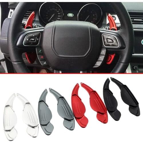 Steering Wheel Gear Shift Paddle For Land Rover Discovery 4 5 Range Rover Sport Evoque Jaguar XF XJ F-Pace Interior Accessories