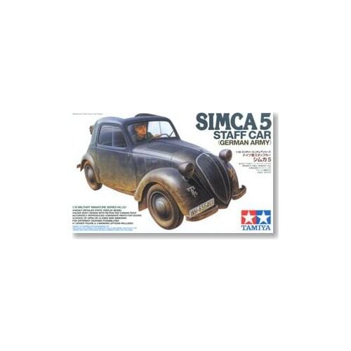 TAMIYA 1/35 scale models 35321 German Army Simka 5 military contact vehicles
